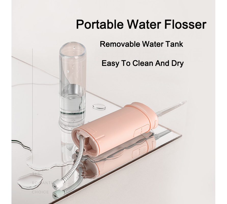 What liquid is used for water flosser?