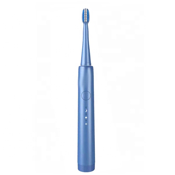 Ultrasonic vibration travel sonic electric toothbrush with 2 replacement brush head High Powered Electric Toothbrush