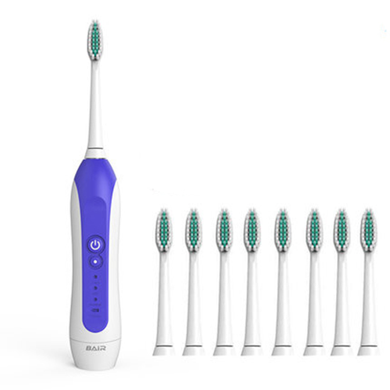 Colorful Wireless inductive Charging Toothbrush Electric for Home electric toothbrush head