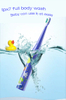 Children teeth cleaning battery operated toothbrush toothbrush with 2 brush heads