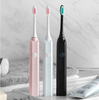 KY best selling products Black rechargeable sonic dental care silent electric folding toothbrush electronic toothbrush