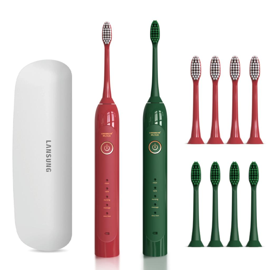 Do you brush back and forth with electric toothbrush?
