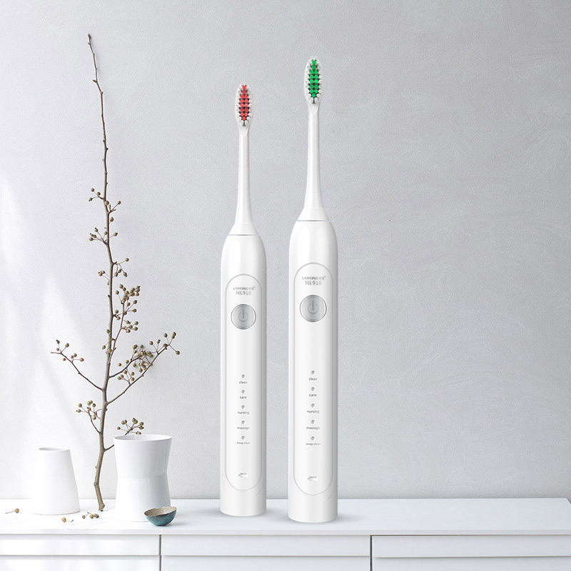 ML918 PRESSURE SENSOR electric toothbrush with silicone bristle