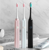 KY Best seller battery acoustic sonic vibration toothbrush led toothbrush hotel toothbrush